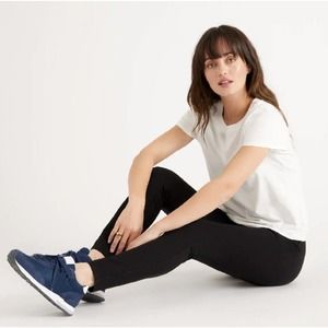 Quince Ultra-Stretch Ponte Skinny Pant Black, Small, Regual NWT